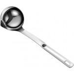 Stainless Steel Oil Separator Soup Ladle Gravy Food Fat Separator Skimmer Spoon Grease Strainer Separater Hot Pot Oil Filter Spoon For Home Kitchen And Cooking,Soup Colander 12 Inch