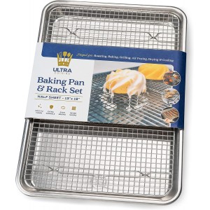 Ultra Cuisine Aluminum Baking Sheet with...