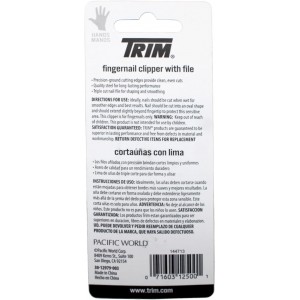 Trim Nail Care Fingernail Clipper (3 pack)