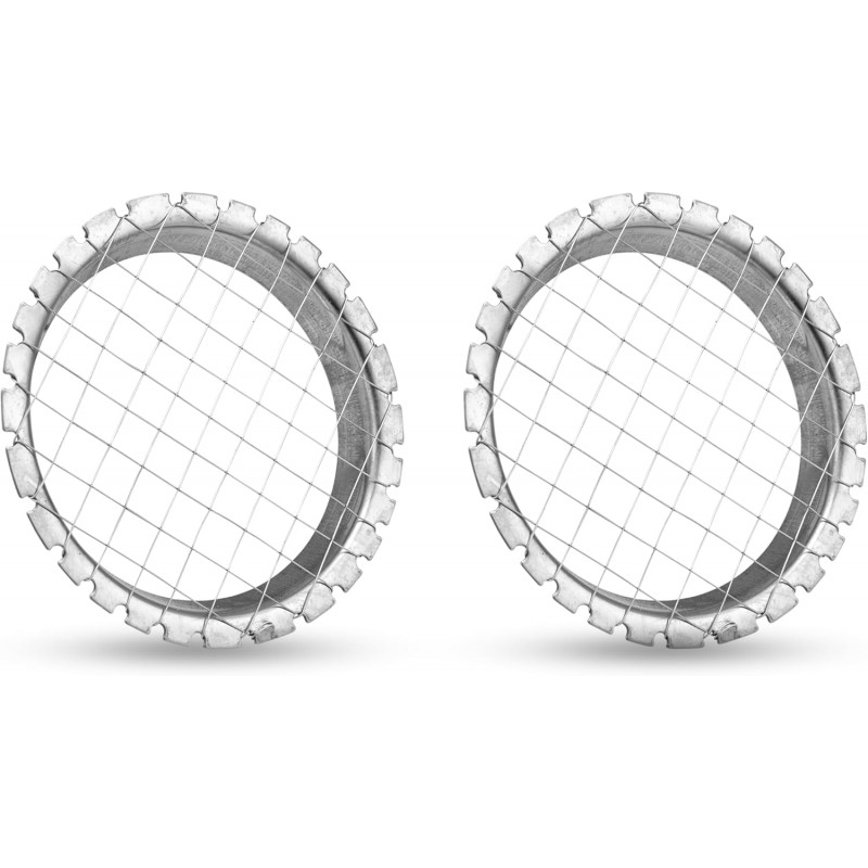 Stainless Steel Egg Chopper - Manual Hard Boiled Egg Dicer, Wire Potato & Carrot Salad Chopper Grid/Slicer, 2 Pcs