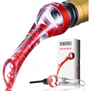 VINVOLI Wine Aerator - Deluxe 2026 Wine ...