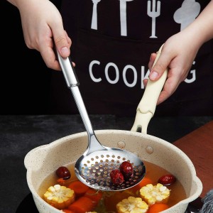 Berglander Skimmer, Stainless Steel Strainer, Cooking Skimmer, Slotted Spoons, For Cooking, Strainer Spoon, Metal Kitchen