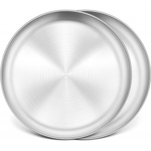 P&P CHEF Pizza Pan Set of 2, Stainless S...