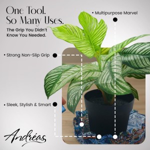 Andreas Silicone Jar Opener, Cardinal Forest – 6.25