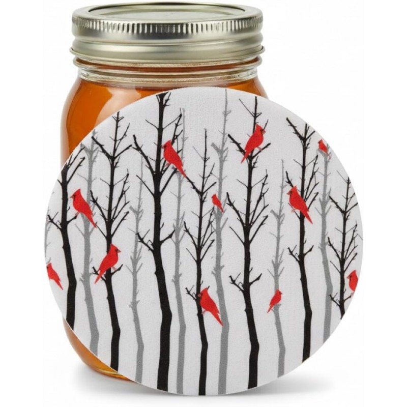 Andreas Silicone Jar Opener, Cardinal Forest – 6.25