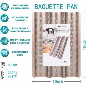 Baguette Pans for Baking 15