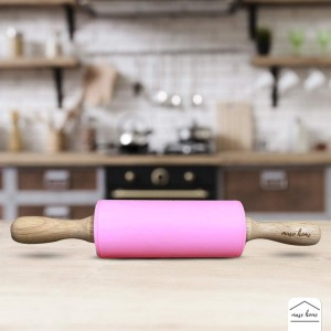 Mini Silicone Rolling Pin for Kids Baking – | Ideal for Toddlers, Playdough, Clay, Cookies & Pastry - 9