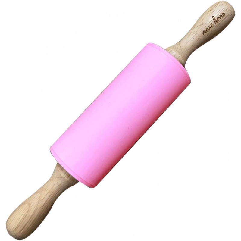 Mini Silicone Rolling Pin for Kids Baking – | Ideal for Toddlers, Playdough, Clay, Cookies & Pastry - 9