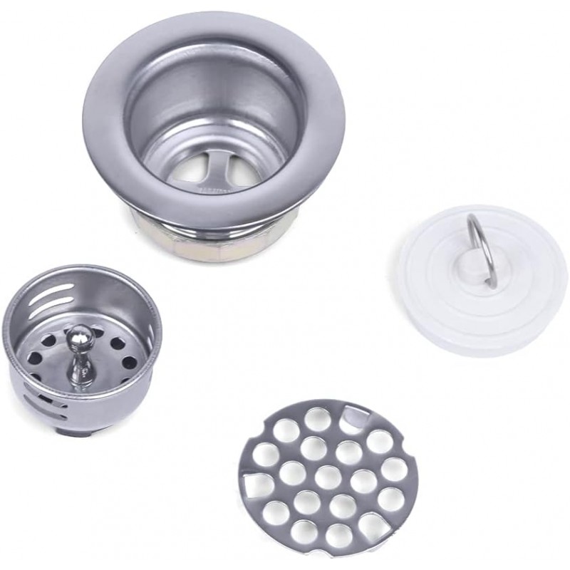Junior Duo Bar Stainless Steel Strainer Assembly 3- in-1