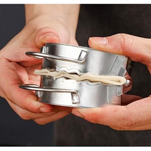 Dumplings Maker Set, Stainless Steel Dumpling Molds and Skin Maker