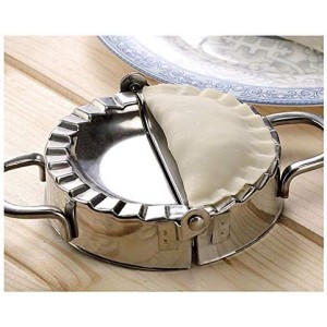 Dumplings Maker Set, Stainless Steel Dumpling Molds and Skin Maker