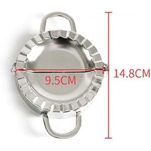 Dumplings Maker Set, Stainless Steel Dumpling Molds and Skin Maker
