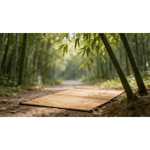 Dining Table Placemat, Heat-Resistant Place Mat Stain Resistant Anti-Skid Washable Bamboo Table Mat Placemat Kitchen Table mat