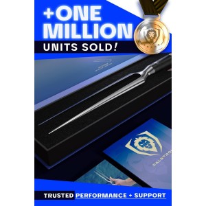 Dalstrong Meat Fork - 7 inch - The Impaler - Dual-Prong Carving & BBQ Fork - High Carbon Stainless Steel - G10 Garolite Handle - Professional Barbecue Carving Fork - Kitchen Utensils