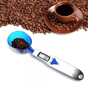 3T6B Grams Digital Kitchen Measuring Spoon,Three Different Specifications Food Scale Spoon with Scale Design, Weight from 0.1 Grams to 500 Grams Support Unit g/oz/gn/ct (with 2 AAA Batteries)