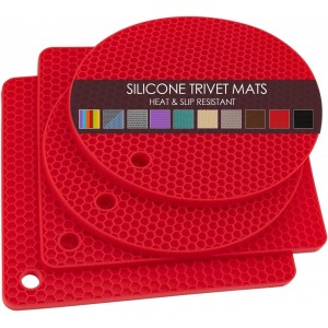 Silicone Trivets for Hot Pots and Pans, ...