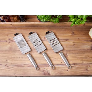 Rosle Kitchen Collection Stainless Steel Grater/Slicer Fine Stainless