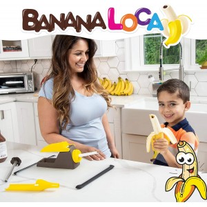 Banana Loca® Kitchen Gadget - Core & Fill A Banana While Still In Its Peel