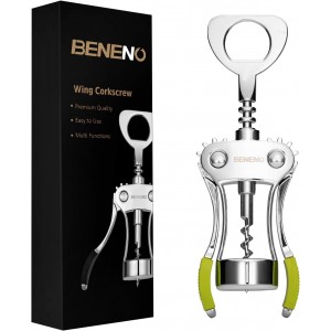 Beneno Wine Opener, Zinc Alloy Premium W...
