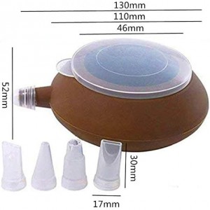 48 Hole Macarons Silicone Mat Baking Mold Silicone Macaron Kit Pastry Baking Mat and Decorating Piping Pot with 4pcs Nozzles