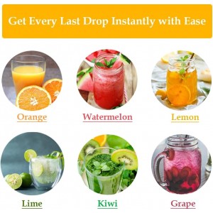 Lemon Squeezer, Lemon Squeezer Juicer, Citrus Juicer Handheld, Metal Lemon Hand Press, Lime Squeezer Bar Tool, Manual Citrus Press w/Stainless Steel Zester