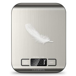 CROWNFUL Food Scale, 11 lb Digital Kitch...