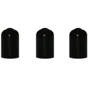 Bartender Gear Free Flow Pour Spouts Stainless Steel Liquor Wine Olive Oil Bottle Pourers with Dust Caps - Cork is 27mm [approx 1 inch] in diameter Fit Most Half Gallon & 1.75 Liter Liquor Bottles (3)