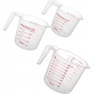 Plastic Measuring Cup Set,3Pcs BPA Free ...
