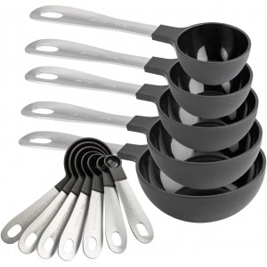 COOK WITH COLOR Measuring Cups Set and M...