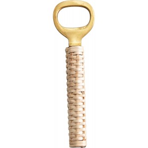Creative Co-op Brass Handle Bottle Opener (DF3548)