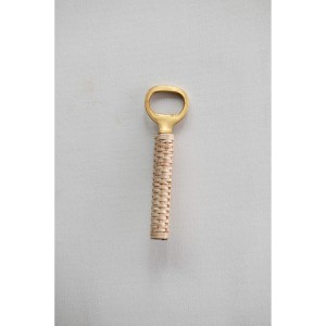 Creative Co-op Brass Handle Bottle Opener (DF3548)