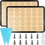 Philorn Silicone Baking Mat Set, 16.5