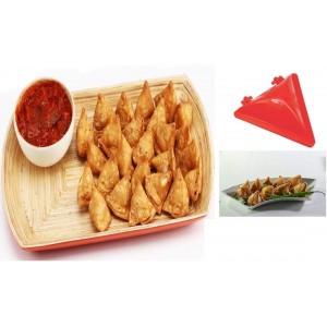 Dough Press Dumpling Samosa Modak Gujiya Pie Mould Maker Set of 3