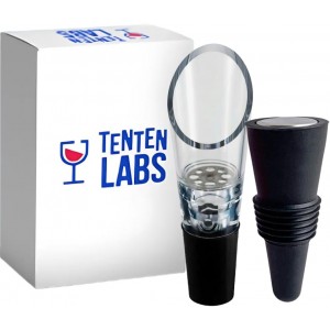 Red Wine Aerator Pourer and Wine Stopper...