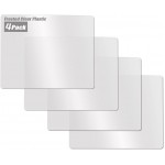 Fotouzy Flexible Plastic Cutting Boards for Kitchen, 4 Frosted Clear Cutting Mats 15 x 12 In, BPA-Free, Non-Porous, and Dishwasher Safe, Set of 4