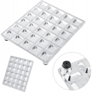 Dumpling Mould, Stainless Steel Ravioli Maker Pelmeni Maker 30 Holes Dumpling Maker Effortless Time Saving Dumpling Making
