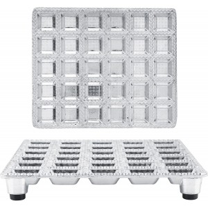 Dumpling Mould, Stainless Steel Ravioli Maker Pelmeni Maker 30 Holes Dumpling Maker Effortless Time Saving Dumpling Making