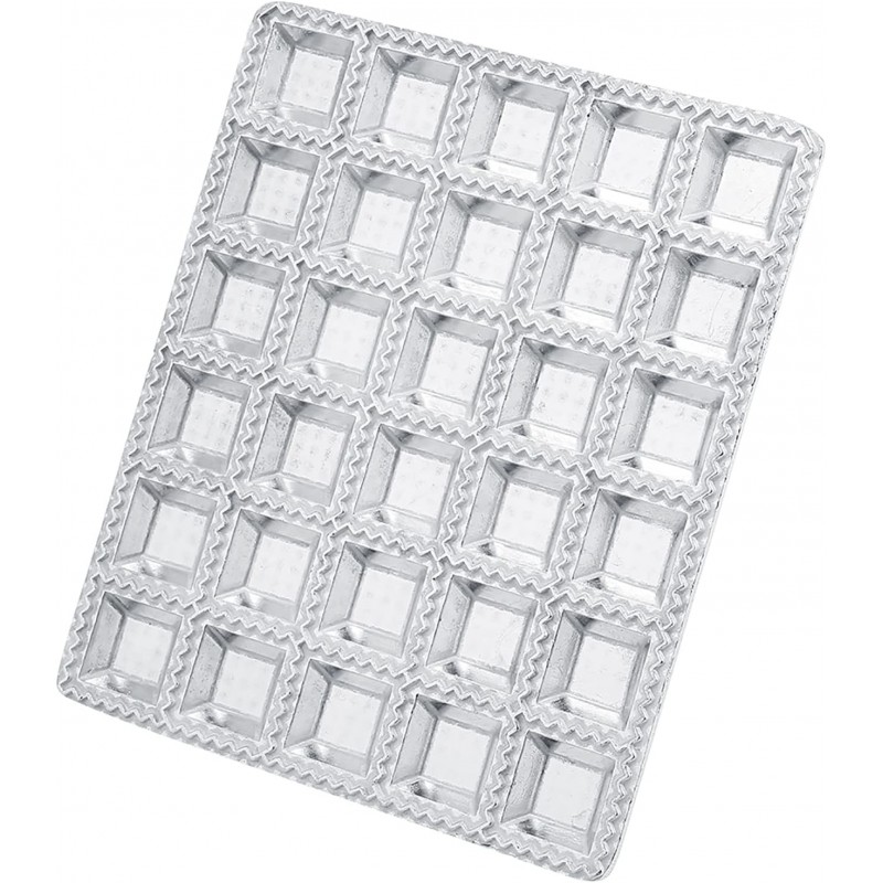 Dumpling Mould, Stainless Steel Ravioli Maker Pelmeni Maker 30 Holes Dumpling Maker Effortless Time Saving Dumpling Making