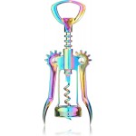 Blush Winged Corkscrew, Iridescent Bottle Opener, Cork Remover, Rainbow Wine Gift Accessory, Mirage, Set of 1