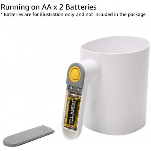 Battery Operated Electric Flour Sifter For Baking, Efficient and Effortless, Friendly to Arthritis Joint Pain, 4 Cup Large Capacity, Washable Bowl Easy to Clean, Safe Fine Stainless Steel Mesh Sieve