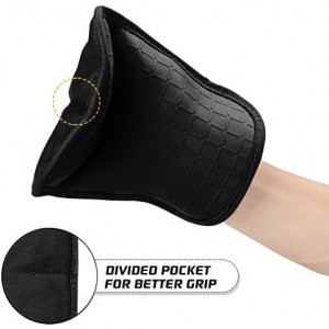 Silicone Kitchen Pot Holders with Pockets, 2 Pc Set Trivet, Steam and Heat Resistant Hand and Countertop Protection Hot Pads, Non-Slip Grip potholders, Terrycloth Interior Lining, Black