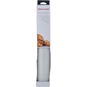 KitchenAid Silicone Large Baking Mat, 12x17-Inch, Gray