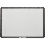 KitchenAid Silicone Large Baking Mat, 12x17-Inch, Gray