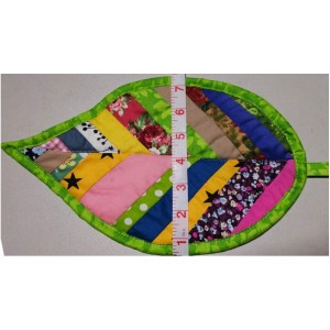 Leaves Pot Holders for Kitchen hot Pads 100% Cotton Set of 2 Heat Resistant for BBQ/Cooking/Baking/Grilling/Microwave/Barbecue