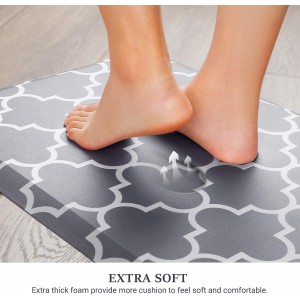 WISELIFE Kitchen Mat and Rugs Cushioned Anti-Fatigue,17.3