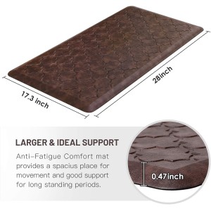 WISELIFE Kitchen Mat Cushioned Anti Fatigue Floor Mat,17.3