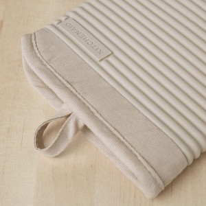 KITCHENAID Ribbed Soft Silicone Oven Mitt 2-Pack Set, 7.5