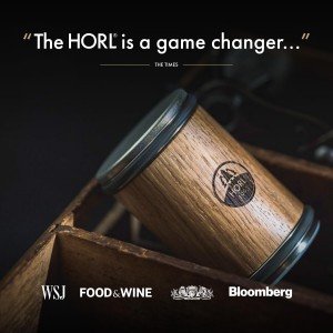 HORL 2 Oak Kitchen Knife Sharpener for Razor Sharp Edges Made in Germany - Rolling Sharpener for knives - Rolling Knife Sharpening Kit with Magnetic Holder with 15 & 20 Degrees