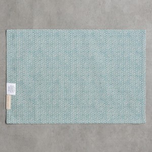 Maison d' Hermine Placemats Set of 4 100% Cotton Washable Cloth Place Mats Reusable Table Mats for Kitchen Dining Party Wedding Easter Decorations Spring/Summer (Marquise, 13