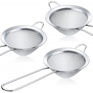 Patelai 3 Pieces Tea Strainers Cocktail ...